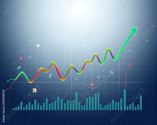 Forex stock market trading finance chart