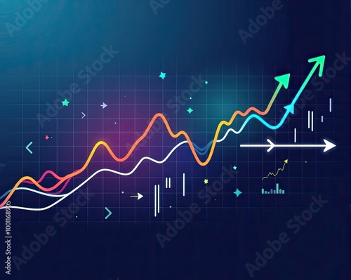 Forex stock market trading finance chart