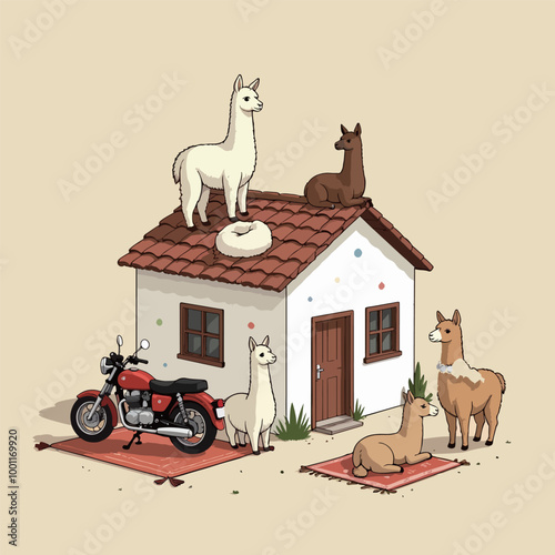 Farm Animals Gathering