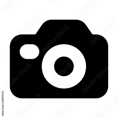 DSLR Camera Icon - Solid Style