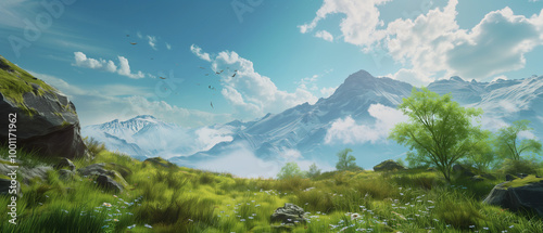 Mountain landscape