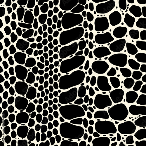 Snake skin pattern. Backdrop for a Happy New Year 2025 greeting card. Simple flat vector illustration