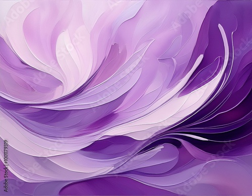 Abstract painting in pastel purple, ideal as wallpaper or an art print option