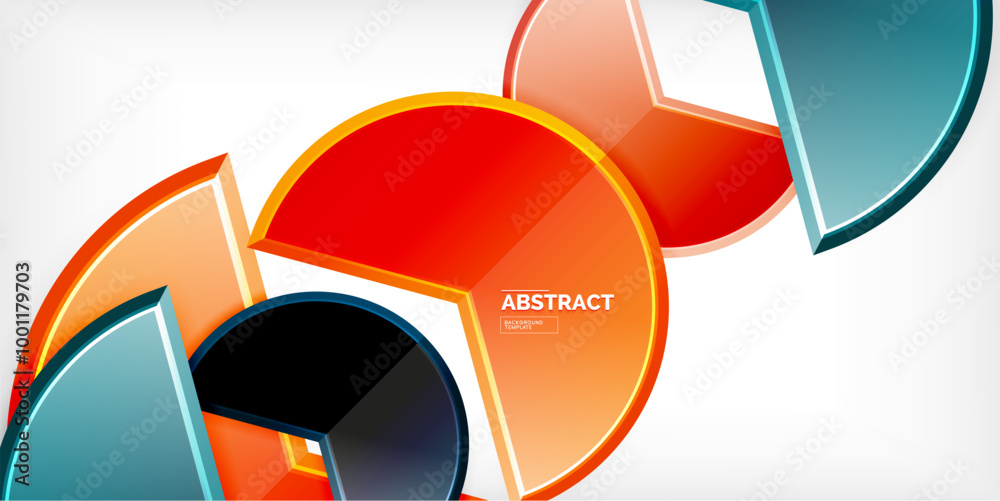 Trendy round shapes with triangular angle design element. Vector Illustration For Wallpaper, Banner, Background, Card, Book Illustration, landing page Trendy round shapes with triangular angle design element. Vector Illustration For Wallpaper, Banner, Background, Card, Book Illustration, landing page