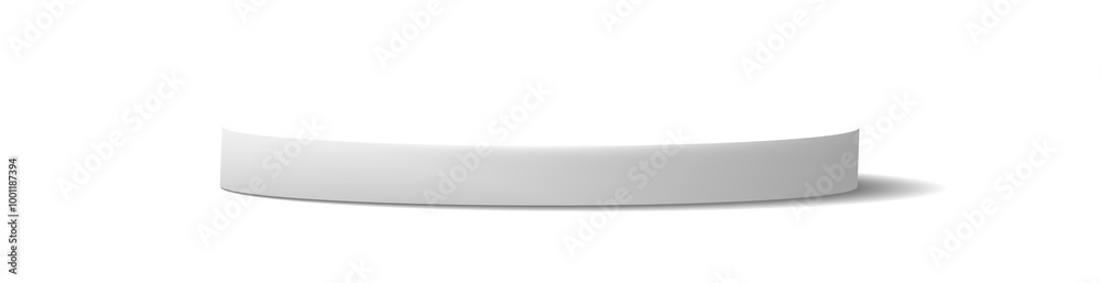 White pedestal. Winners podium. 3d render. PNG. White pedestal. Winners podium. 3d render. PNG.