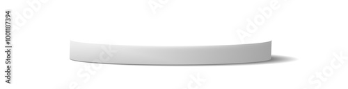 Wallpaper Mural White pedestal. Winners podium. 3d render. PNG. Torontodigital.ca