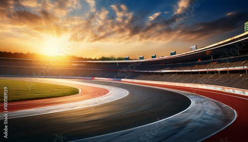 The race track a battleground where speed, skill, and strategy converge in pursuit of victory, echoing with the roar of engines and the adrenaline of competition