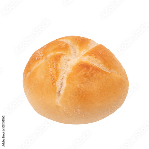 bułka kajzerka PNG, izolowana, przezroczyste tło