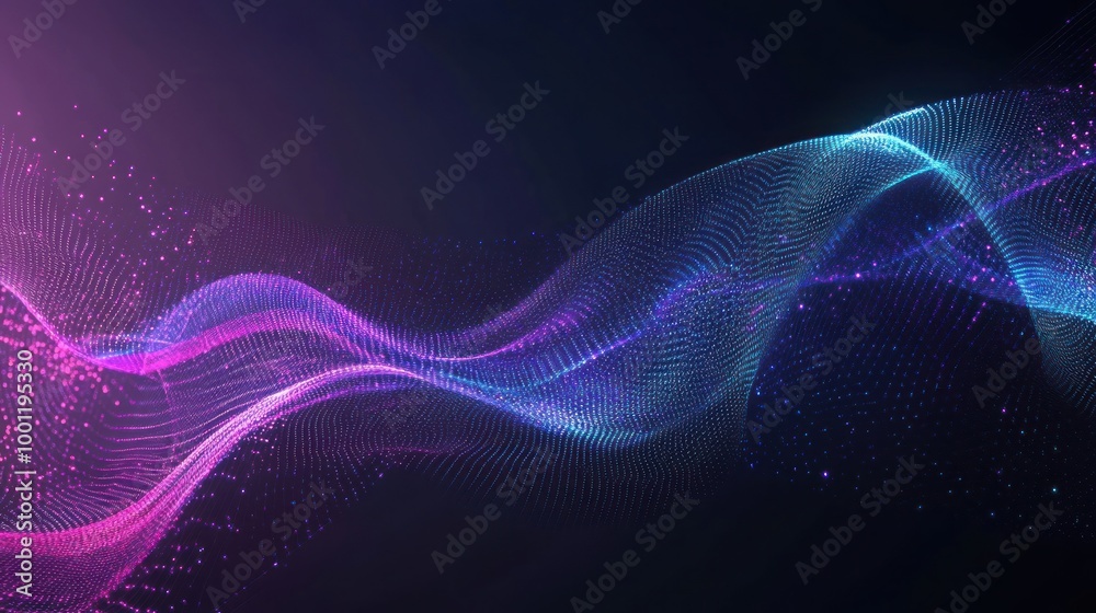 Abstract Wave of Lights Abstract Wave of Lights