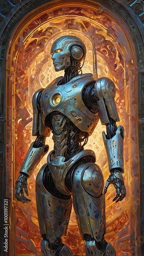 illustration of a robot