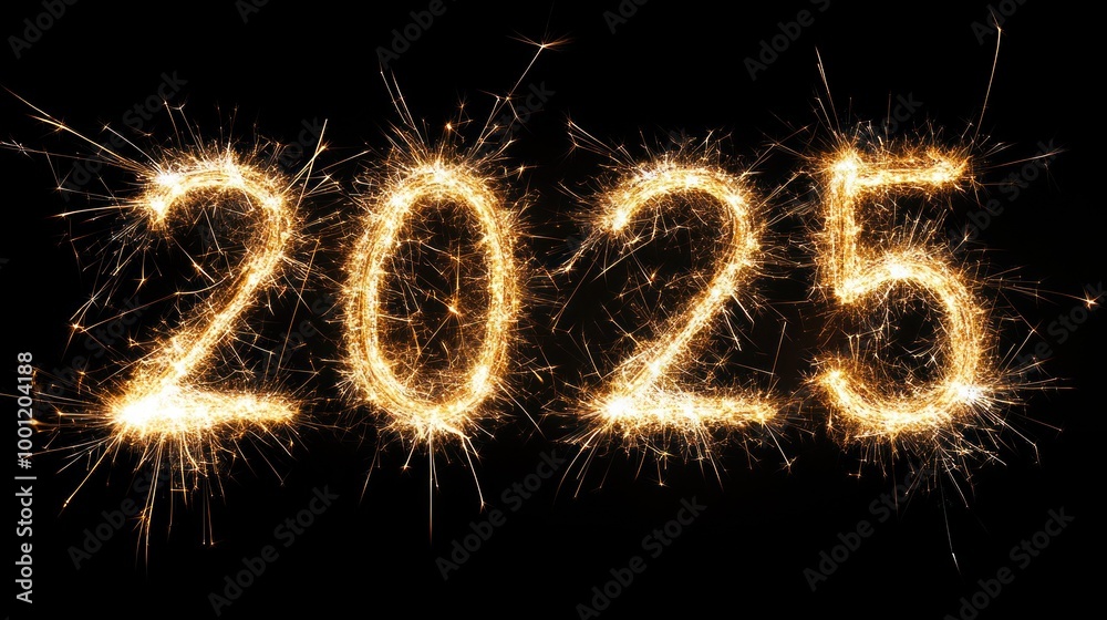 2025 New Year's Eve Sparkler 2025 New Year's Eve Sparkler