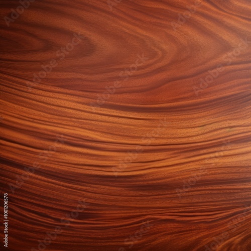 Natural Mahogany Wood Texture - Detailed Wooden Grain Surface for Background or Design Elements with Copy Space for Text