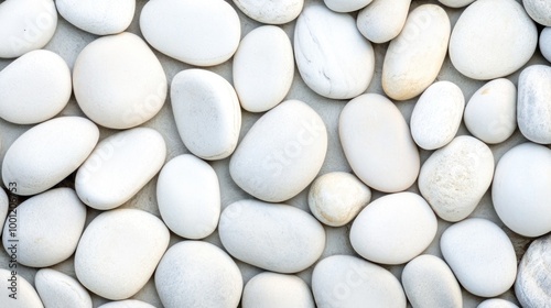 White Pebbles Texture