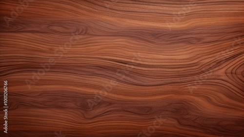 Natural Mahogany Wood Texture - Detailed Wooden Grain Surface for Background or Design Elements with Copy Space for Text