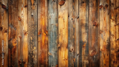 Weathered Old Wooden Wall Texture Background With Rustic Vintage Charm for Interior Design Projects and Photography Backdrops