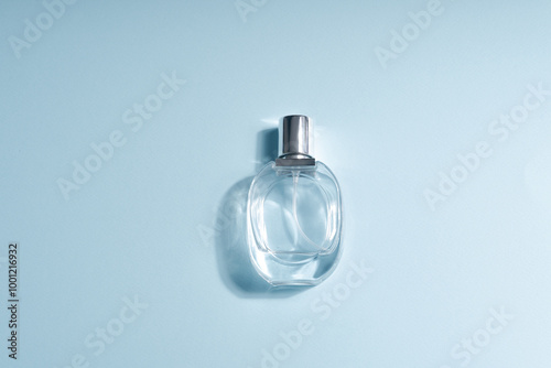 perfume bottle top view