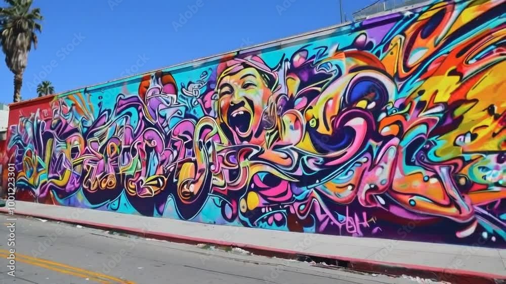 graffiti on the wall graffiti on the wall