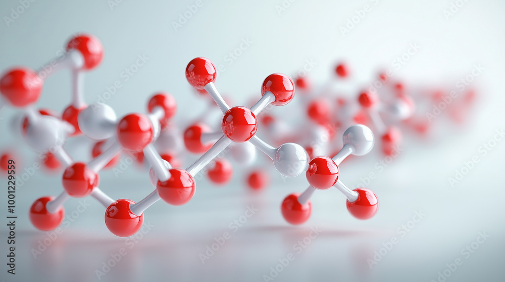 Molecular model of molecules of human DNA or biotechnological elements Molecular model of molecules of human DNA or biotechnological elements