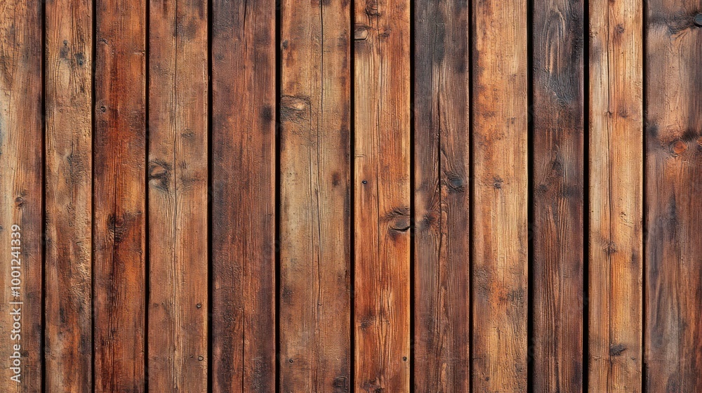 Fototapeta premium Rustic Vertical Wood Plank Texture | Digital Background 