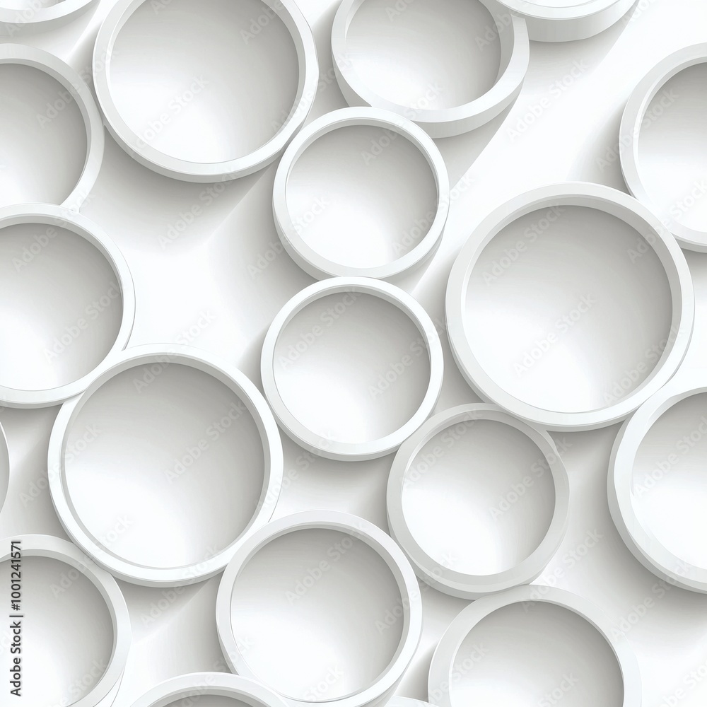 Circular and square seamless gray background. Circular and square seamless gray background.