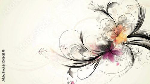 Wallpaper Mural Minimalist Abstract Design with Modern Elements Torontodigital.ca