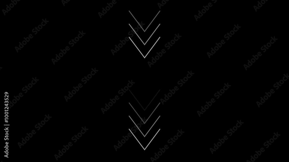 Arrow loading icon isolated , rising animation 4k Arrow loading icon isolated , rising animation 4k