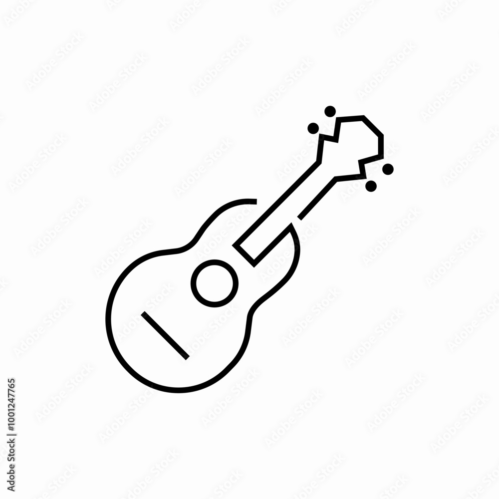 guitar music tool icon sign vector guitar music tool icon sign vector
