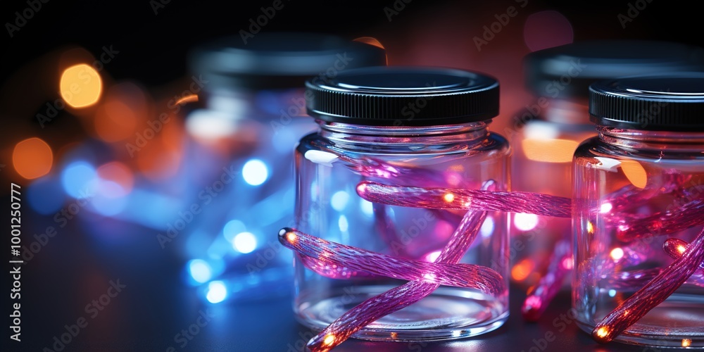 glass jar with lights glass jar with lights