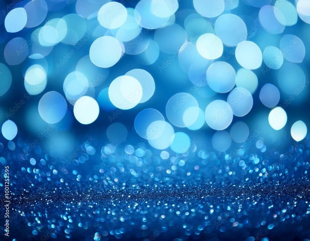 Blue bokeh background Blue bokeh background