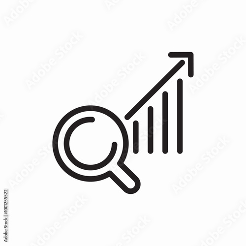 statistical analysis icon sign vector