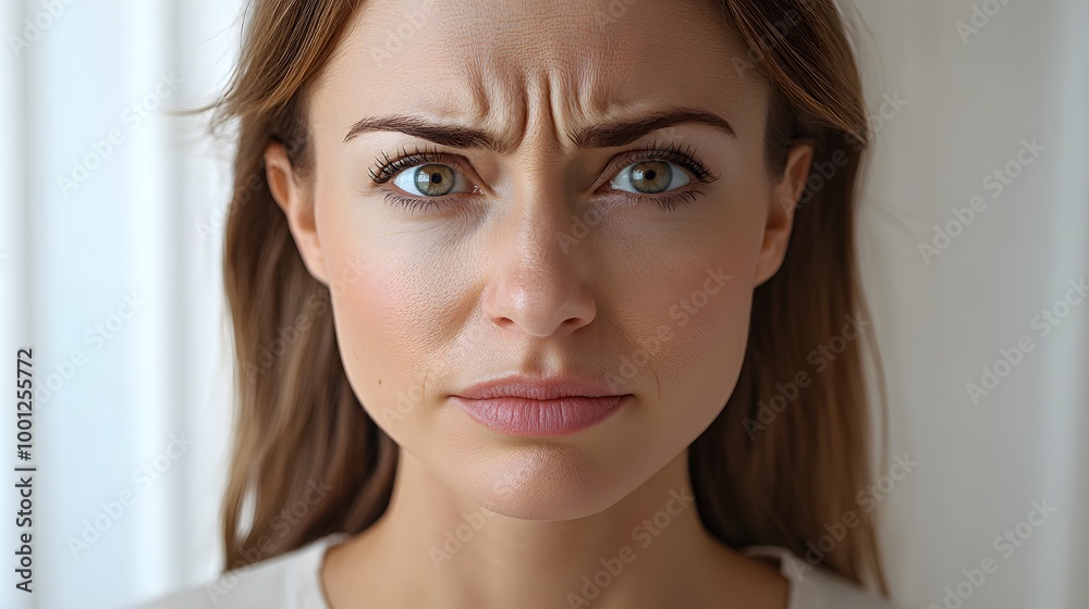 Before-and-after Botox treatment, showcasing deep forehead wrinkles pre-treatment and smooth, youthful skin after the procedure Before-and-after Botox treatment, showcasing deep forehead wrinkles pre-treatment and smooth, youthful skin after the procedure