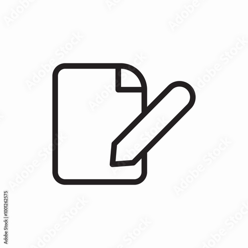 add new file create icon sign vector