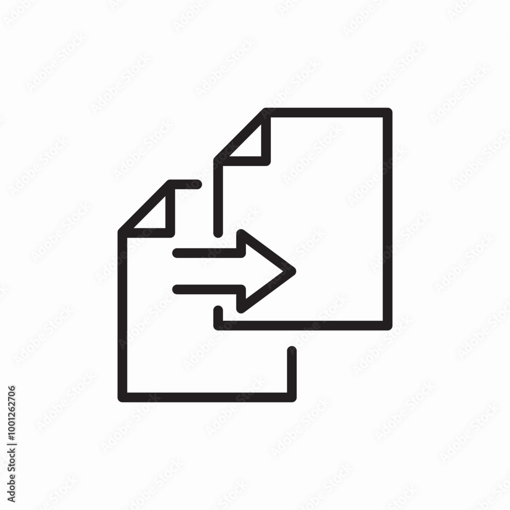 copy document sharing icon sign vector copy document sharing icon sign vector