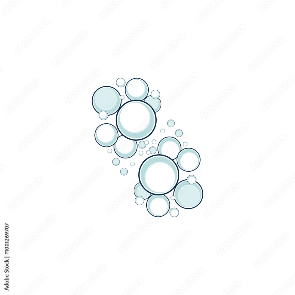 bubble logo icon vector template bubble logo icon vector template