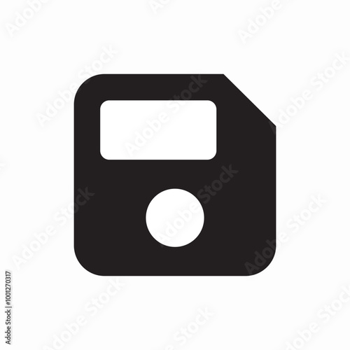 floppy disc save copy icon sign vector
