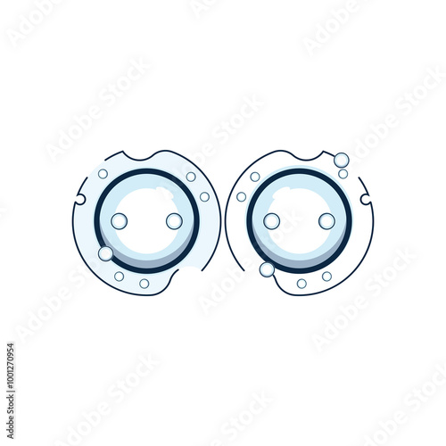 Wallpaper Mural bubble logo icon vector template Torontodigital.ca