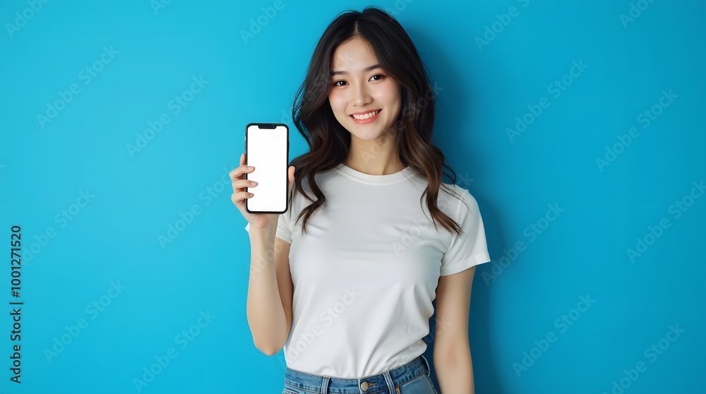 woman holding a phone woman holding a phone