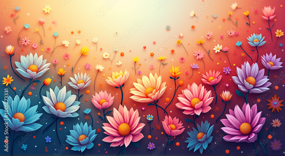 floral background floral background