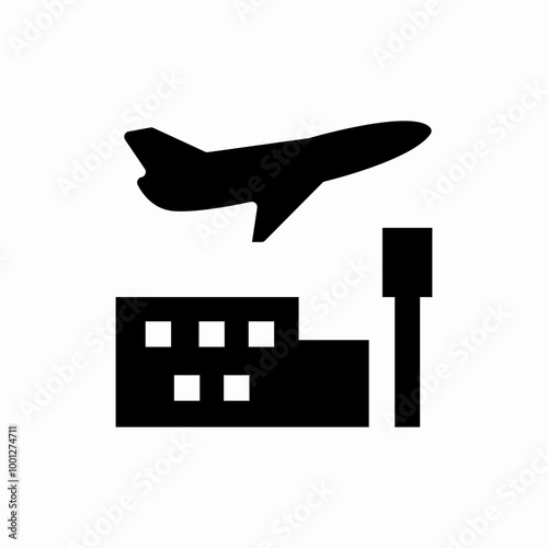 airport transfer icon sign vector