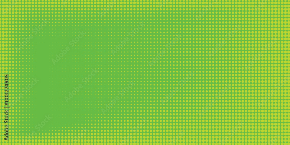 Dots halftone green color pattern gradient texture with technology digital background. Dots pop art comics with nature graphic design. Dots halftone green color pattern gradient texture with technology digital background. Dots pop art comics with nature graphic design.