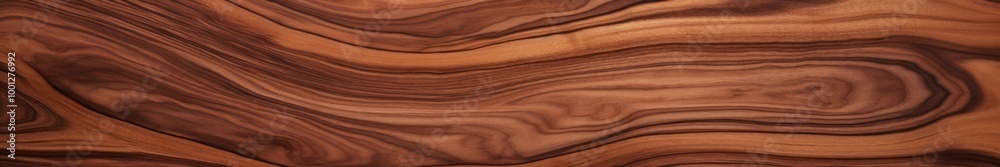 Obraz premium Elegant, Natural Wainut Wood Texture. Detailed Wooden Grain Surface Background with Copy Space for Text, Design