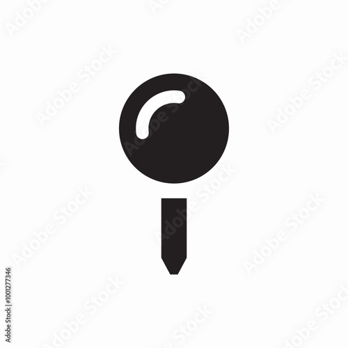 magnifier serach icon sign vector