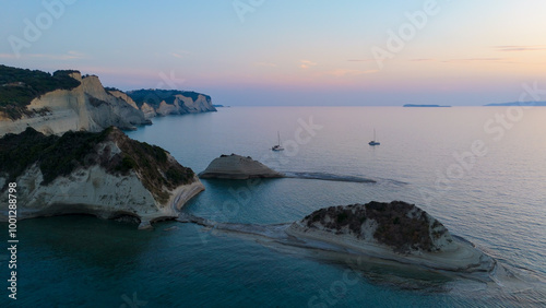 Loggas Beach, Kerkyra, Greece. photo