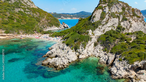 Porto Timoni, Kerkyra, Greece. photo