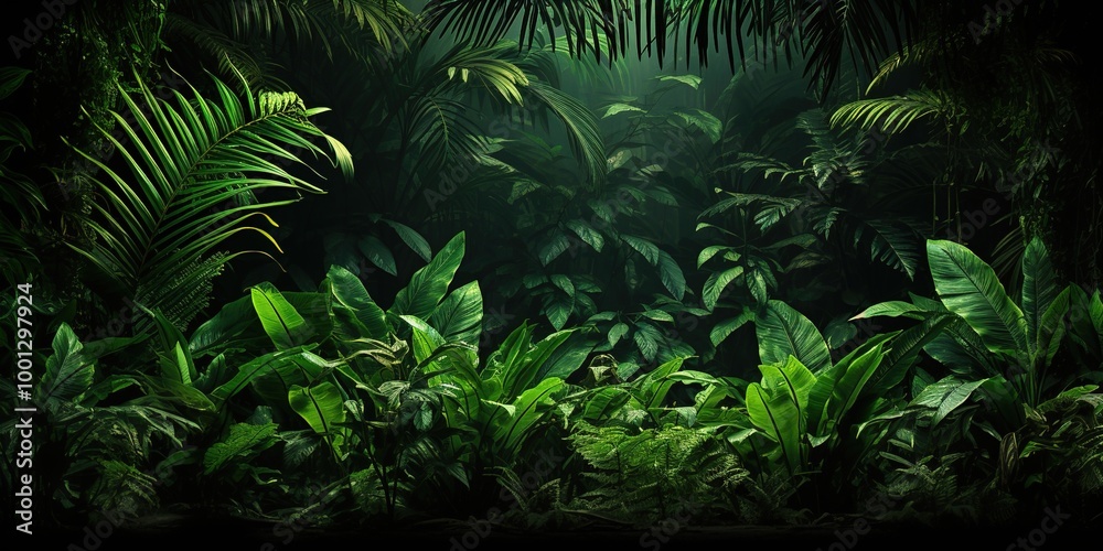 fern in the forest fern in the forest