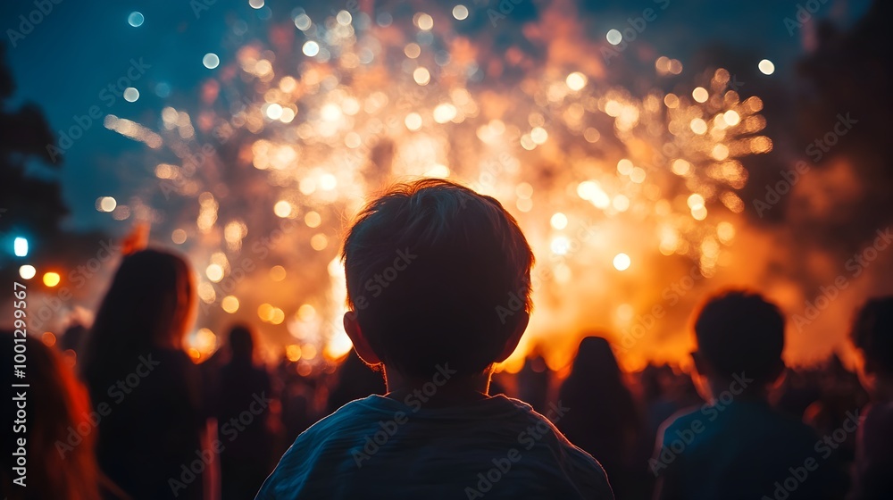 Captivating Fireworks Lighting Up the Night Sky with Vibrant Displays Captivating Fireworks Lighting Up the Night Sky with Vibrant Displays