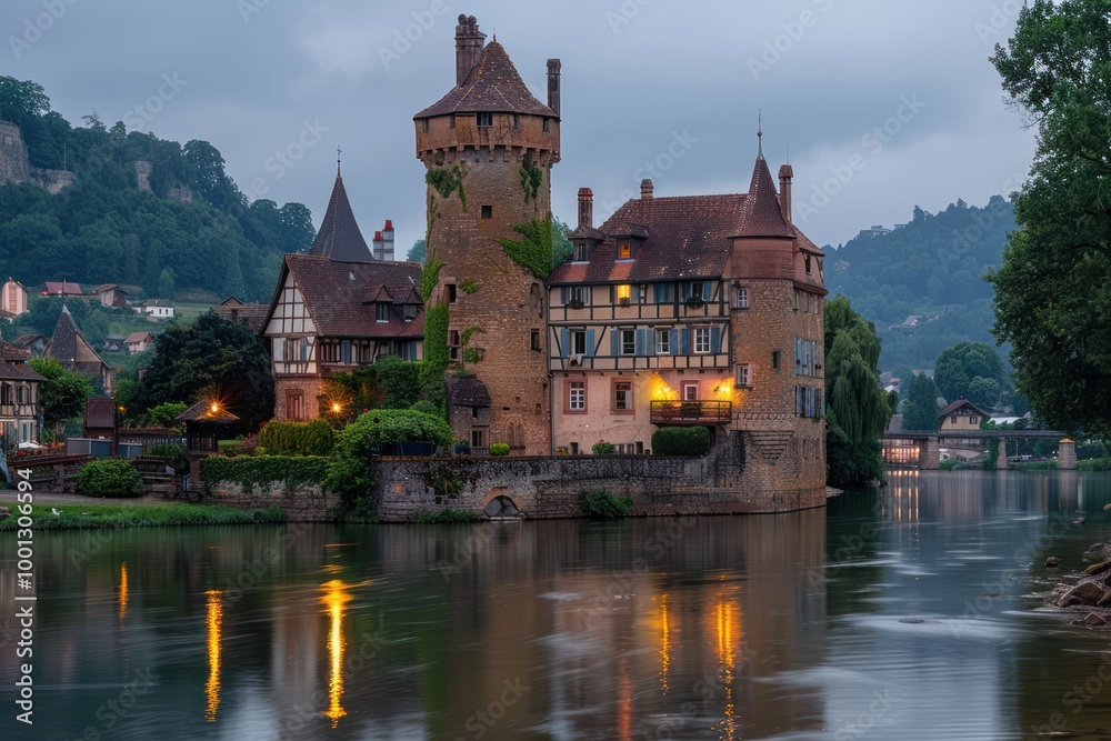 Castle and Key: A Majestic Fortress with a Secret Entrance Castle and Key: A Majestic Fortress with a Secret Entrance