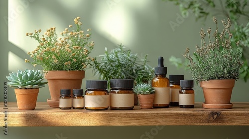 Wallpaper Mural Indoor Plant Collection and Wellness Essentials. Torontodigital.ca