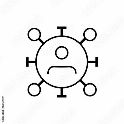 artificial intelligence icon sign vector