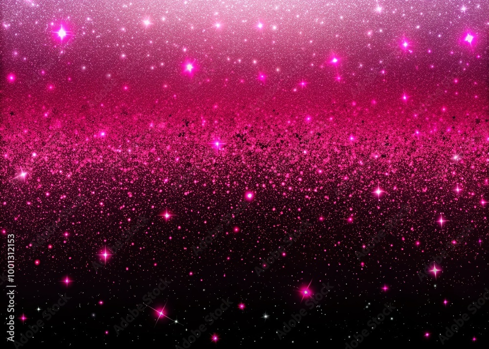 Vibrant pink and black gradient background with subtle sparkles and smooth texture, perfect for adding contrast and Vibrant pink and black gradient background with subtle sparkles and smooth texture, perfect for adding contrast and
